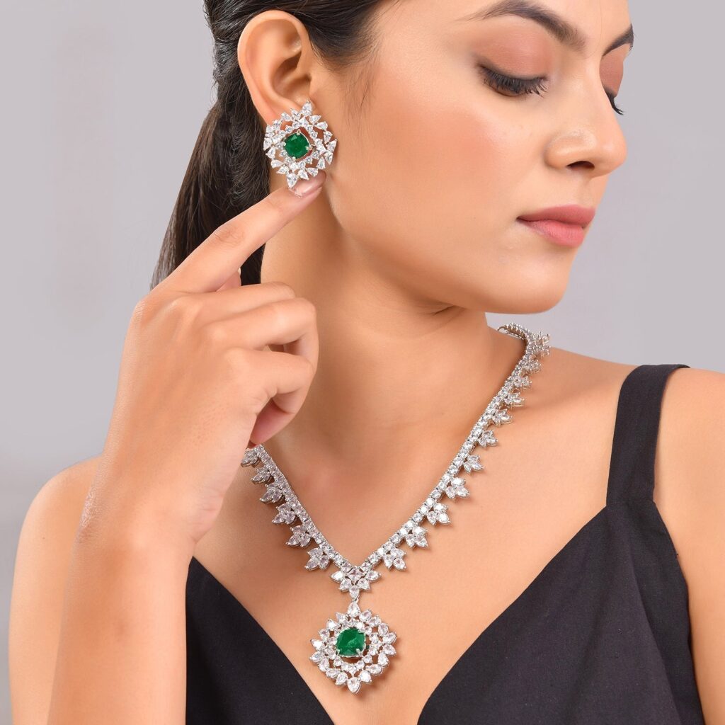 American Diamond imitation jewellery